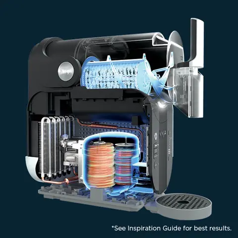 Whisperchill™ compressor Quietly keeps your treats at the perfect temperature for up to 12 hours.*