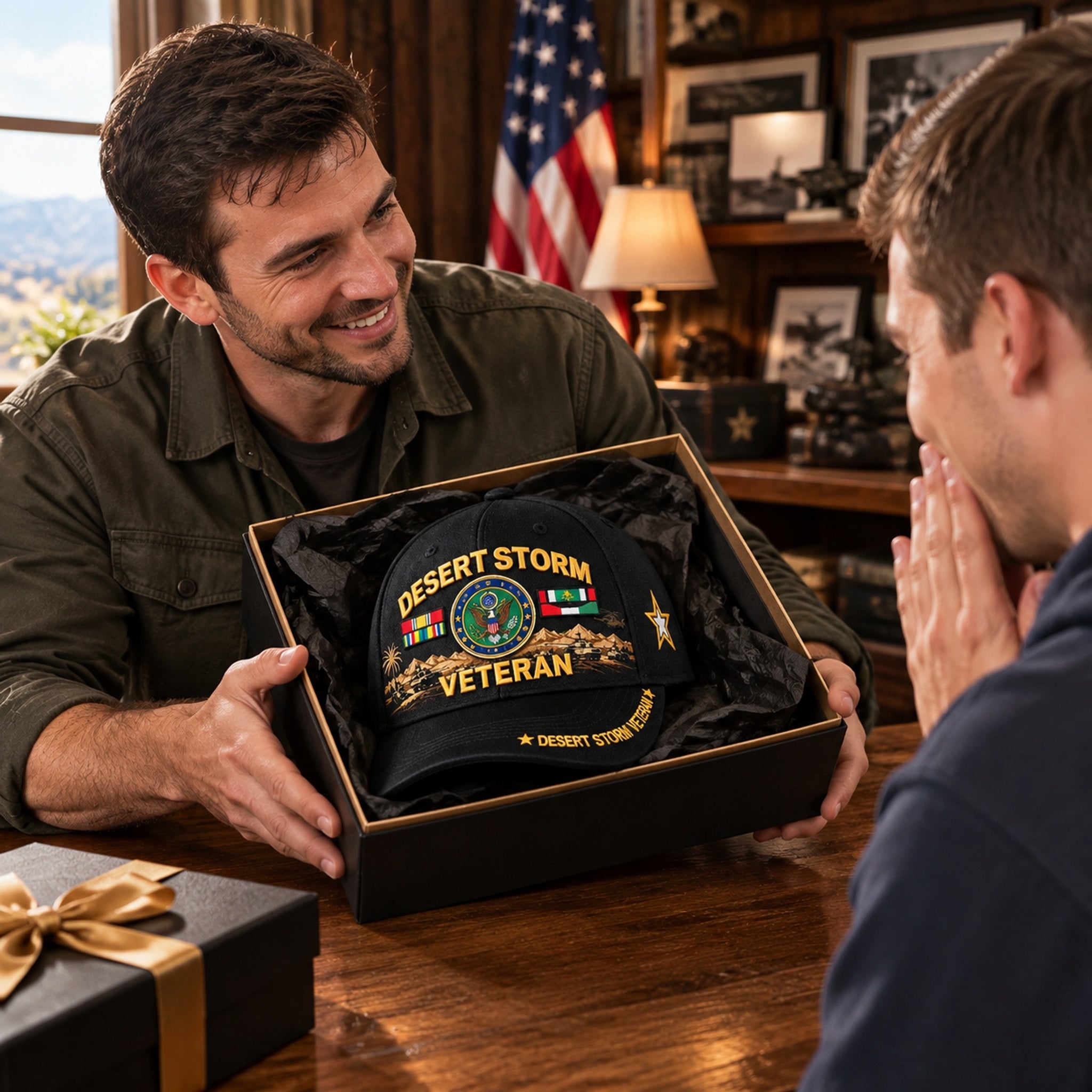 Desert Storm Veteran cap size measurements
