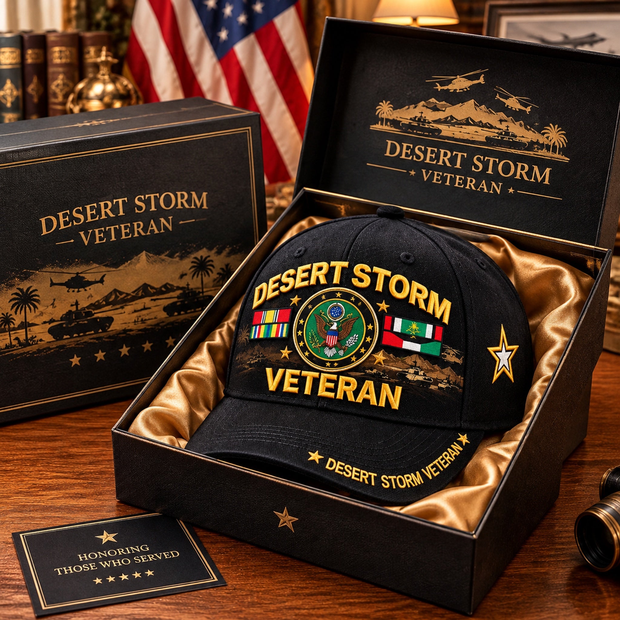 Desert Storm Veteran cap everyday wear