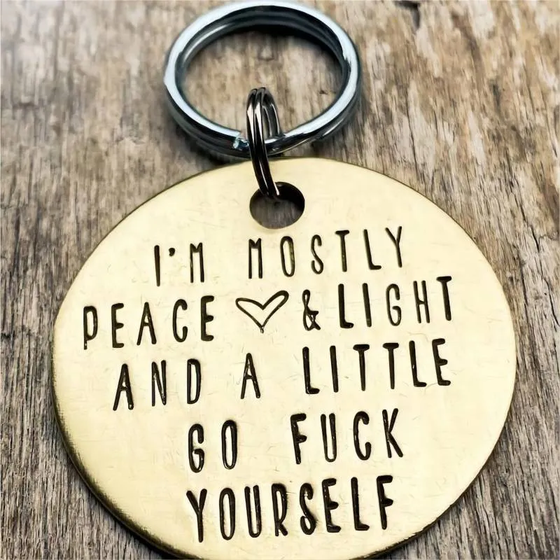✨Funny Engraved Keychain
