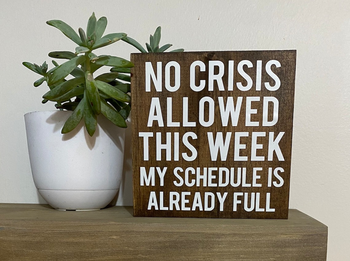 Funny Office Desk Sign