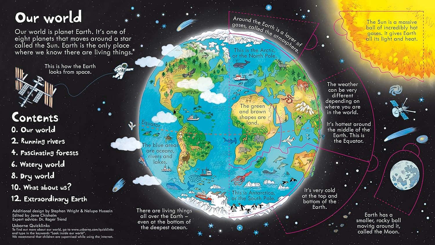 Look Inside Our World: An Interactive Book About Continents, Creatures, and Geography for Kids (Ages 3-8)