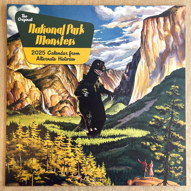 📅2025 National Park Monsters Calendar