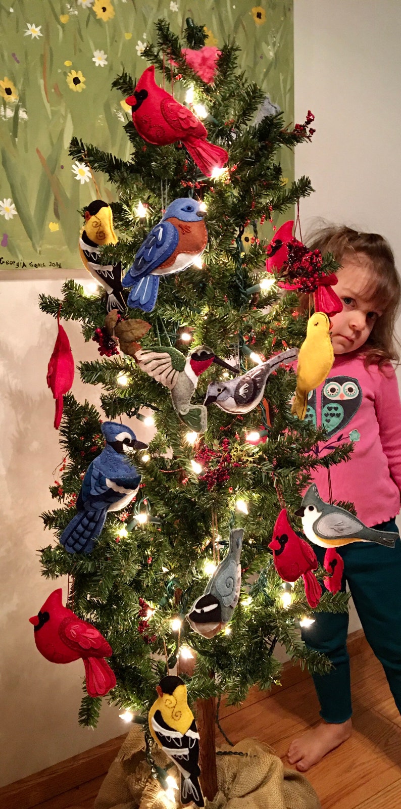 ✨Blazhulack Friday Sale 80% OFF 🐦Felt Bird Ornament