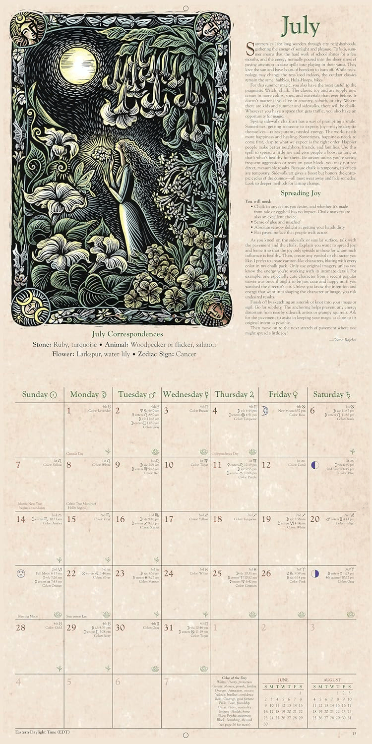 🔥Hot Sale 49% OFF - 2025 Witches' Calendar