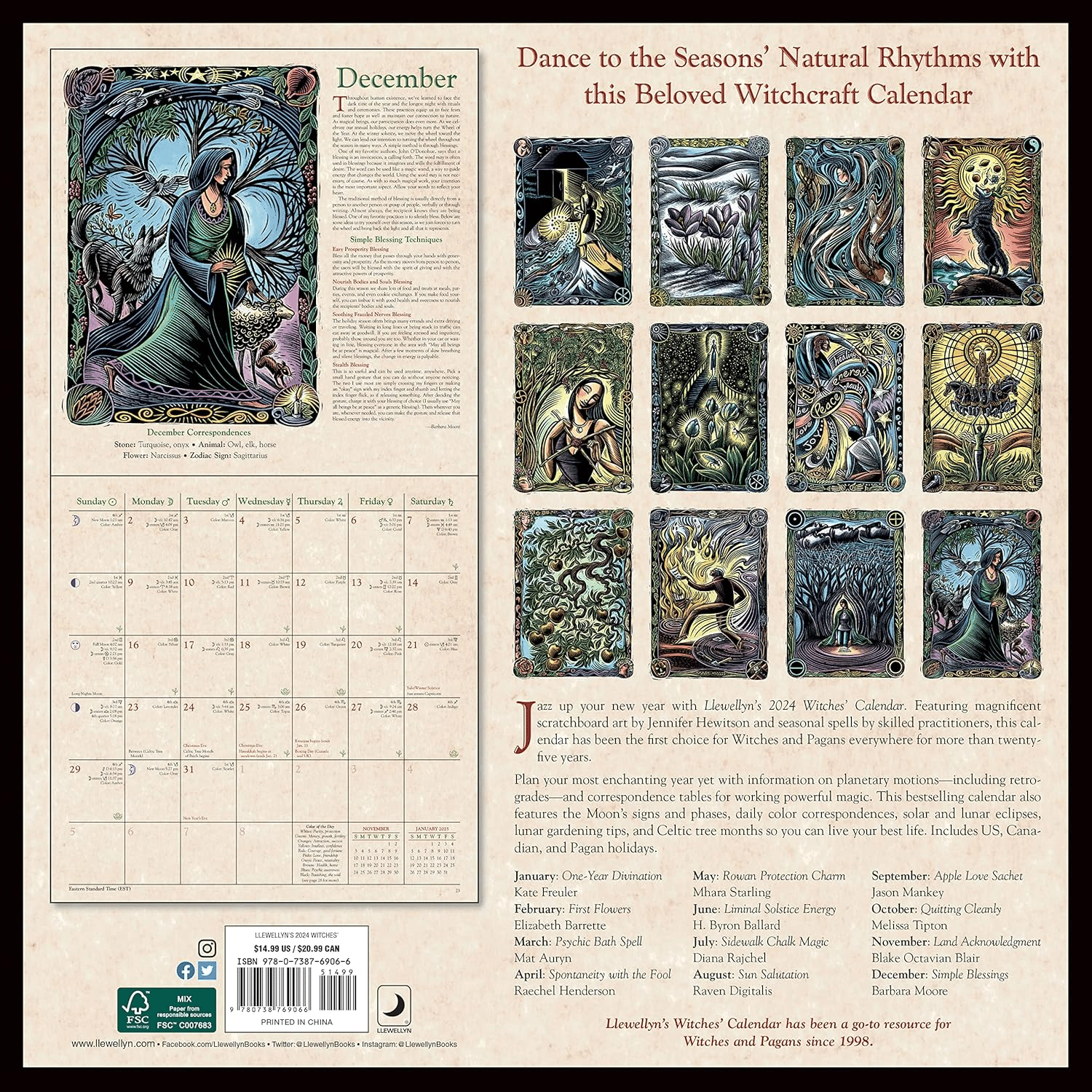 🔥Hot Sale 49% OFF - 2025 Witches' Calendar