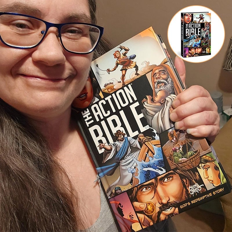 ⏰Last Day Promotion 49% OFF💖The Action Bible: God's Redemptive Story