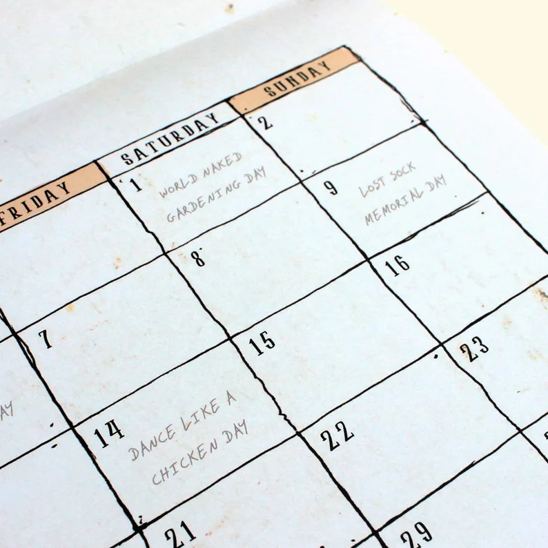 2024 Creature Confessions Calendar