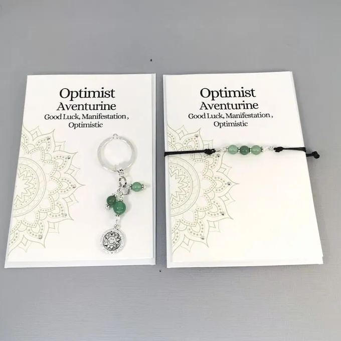 💖Healing Gemstone Bracelet Keychain