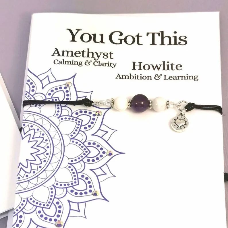 💖Healing Gemstone Bracelet Keychain