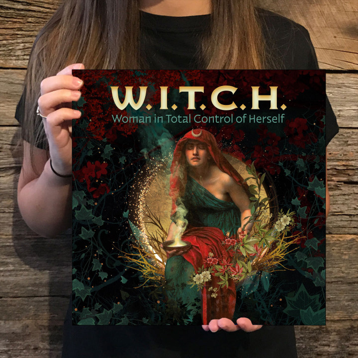 📅W.I.T.C.H. (Woman In Total Control of Herself) 2025 Wall Calendar