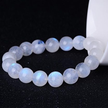 Oriental Buddha Natural Moonstone Prosperity Bracelet