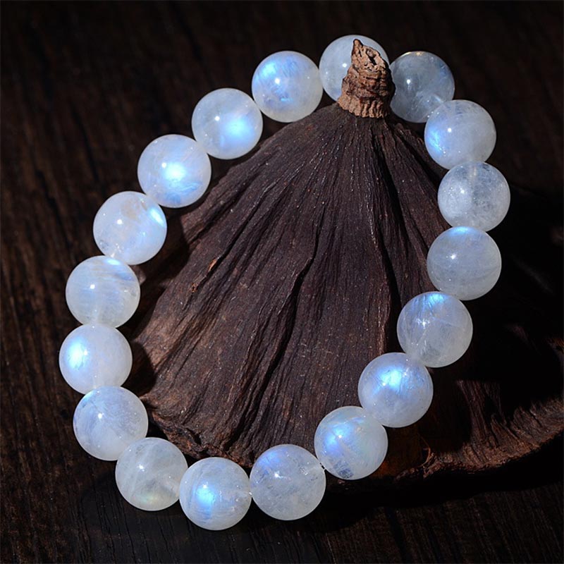 Oriental Buddha Natural Moonstone Prosperity Bracelet