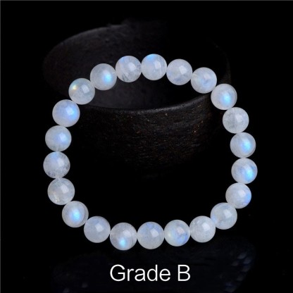 Oriental Buddha Natural Moonstone Prosperity Bracelet