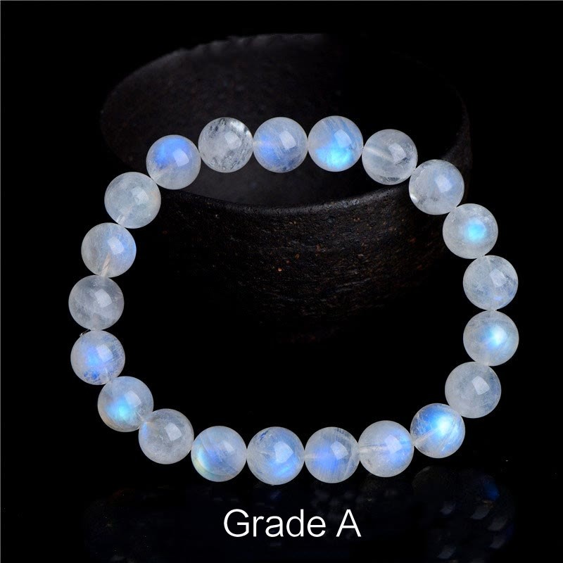 Oriental Buddha Natural Moonstone Prosperity Bracelet