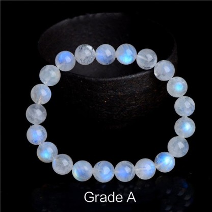 Oriental Buddha Natural Moonstone Prosperity Bracelet