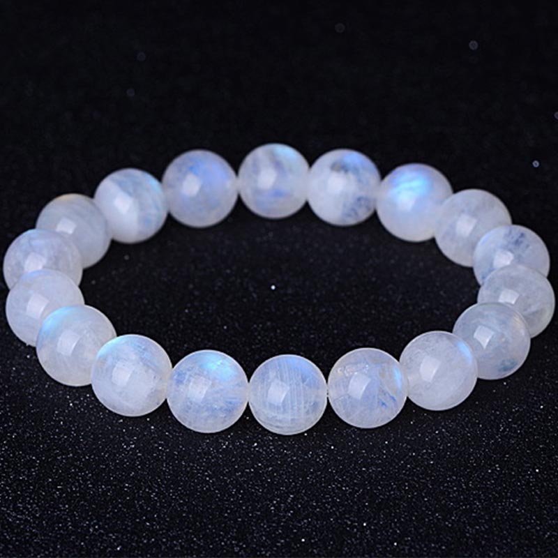 Oriental Buddha Natural Moonstone Prosperity Bracelet