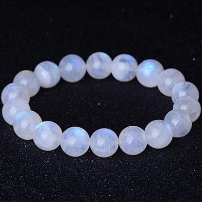 Oriental Buddha Natural Moonstone Prosperity Bracelet