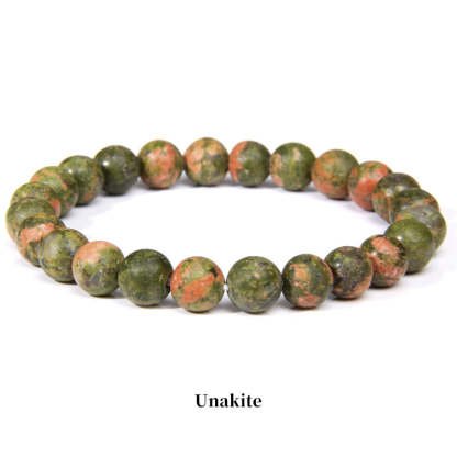 Oriental Buddha Natural Stone Quartz Healing Beads Bracelet