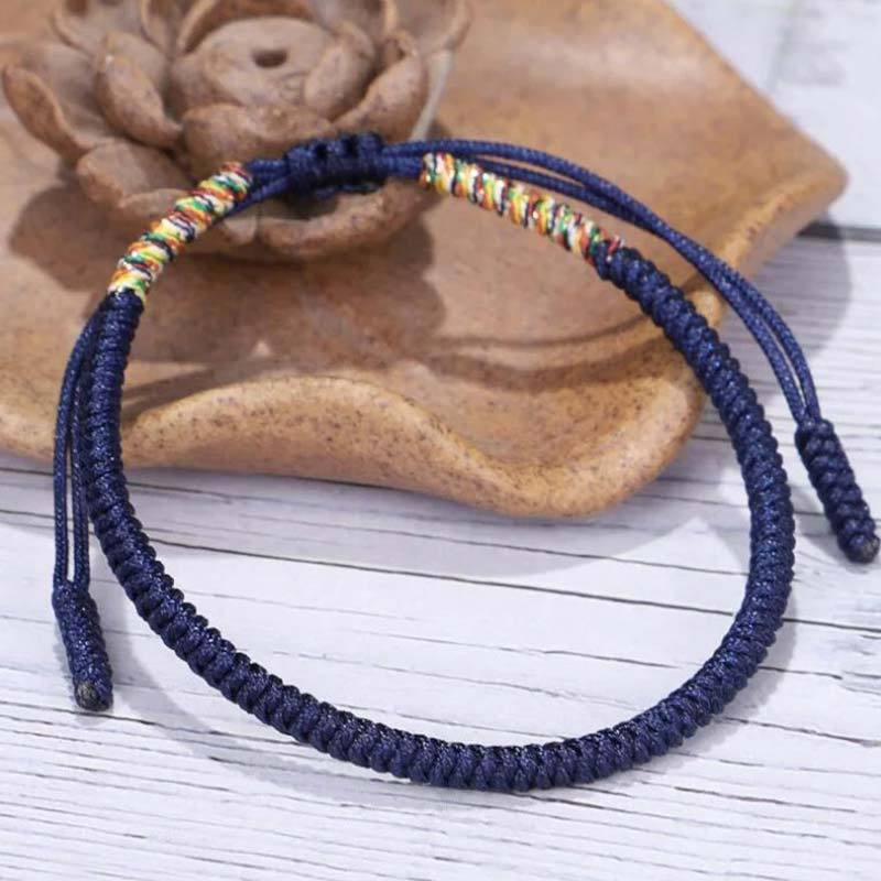 Oriental Buddha 3 PCS Tibetan Copper Beads Healing Protection Luck Bracelet Set