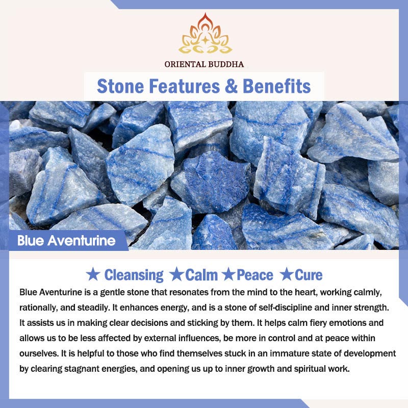 Oriental Buddha Natural Stone Quartz Healing Beads Bracelet