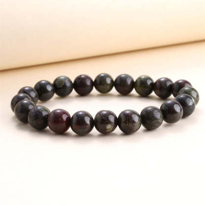 Oriental Buddha Natural Stone Quartz Healing Beads Bracelet