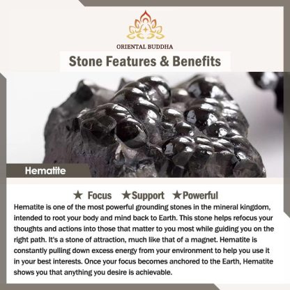 Oriental Buddha Natural Stone Quartz Healing Beads Bracelet