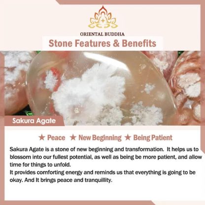 Oriental Buddha Natural Stone Quartz Healing Beads Bracelet