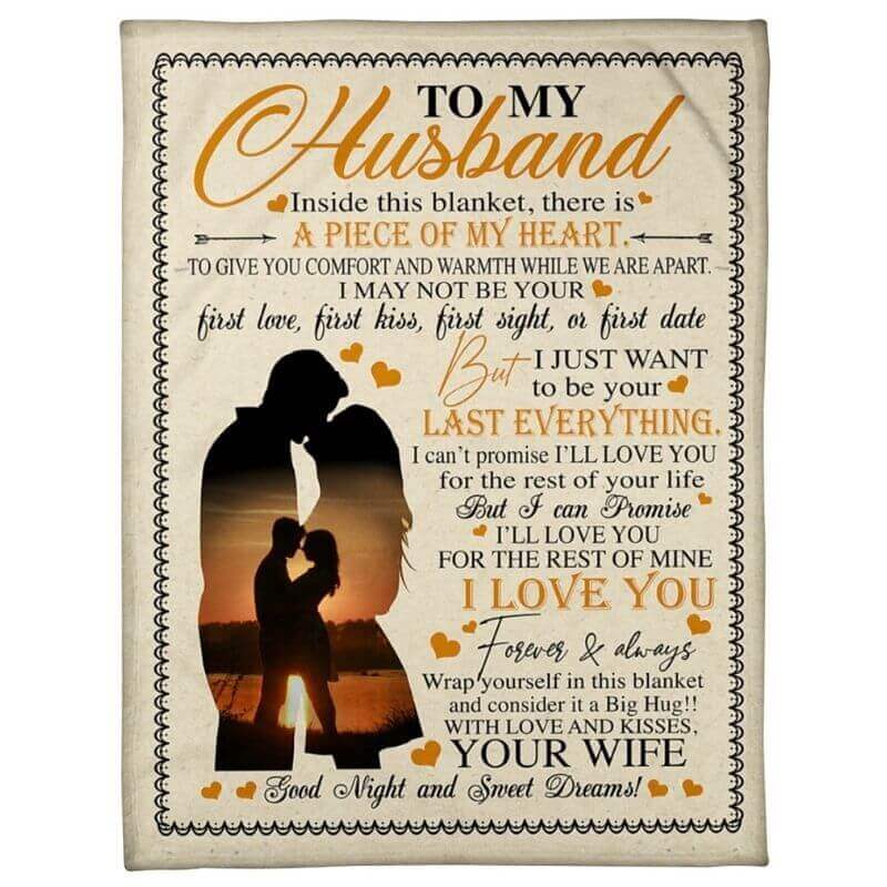 To My Husband - From Wife - A361 - Premium Blanket-Jolura