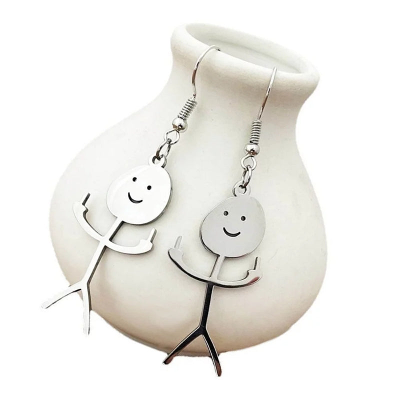 Funny Doodle Earrings-Jolura