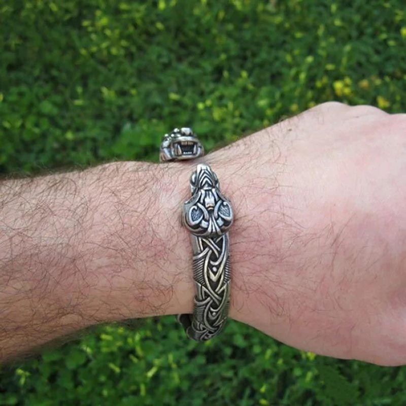 The Great Fenrir Handcrafted Bracelet-Jolura