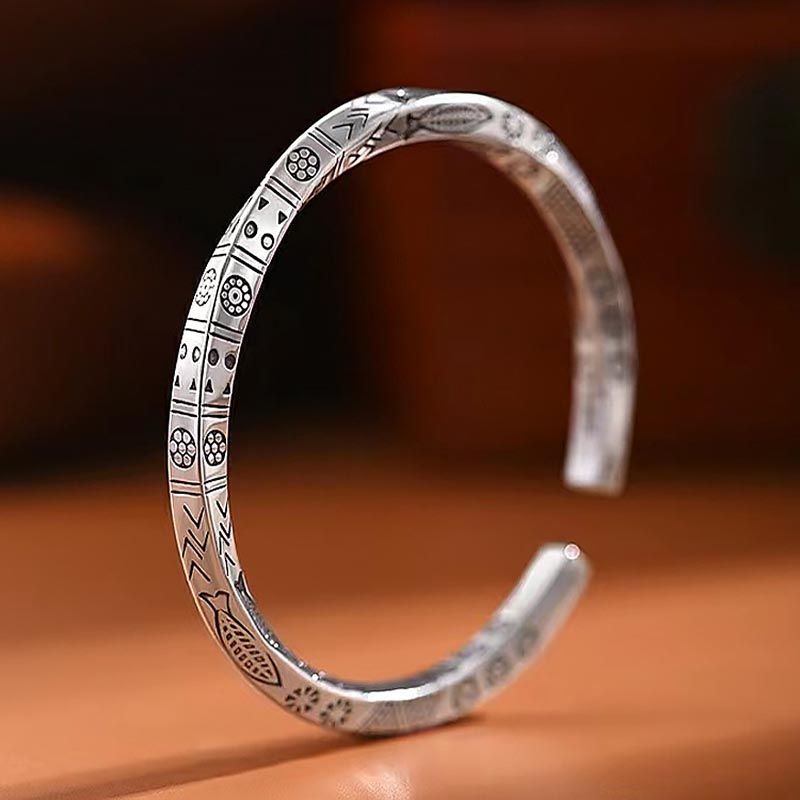 Nordic Silver Viking Bracelet-Jolura