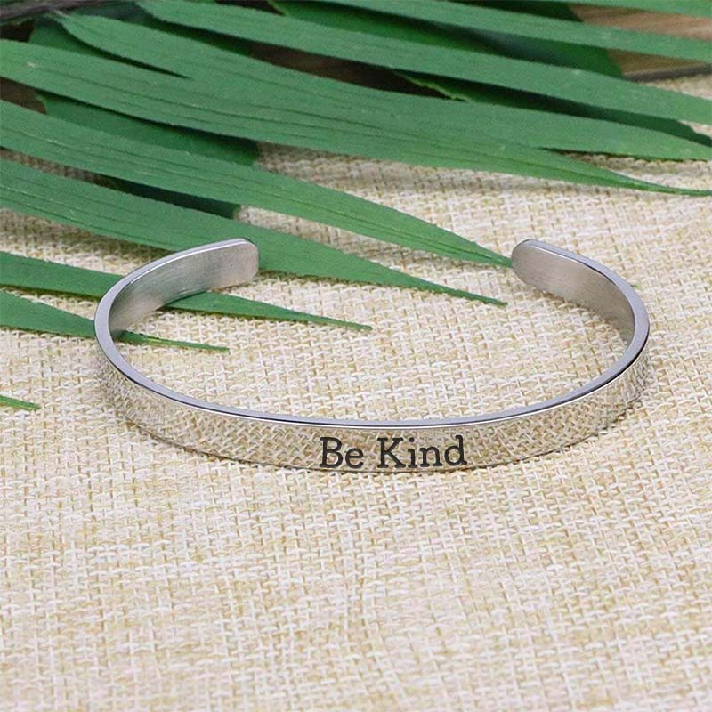 Be Kind...Of A Bi♥ch Mantra Bracelet-Jolura