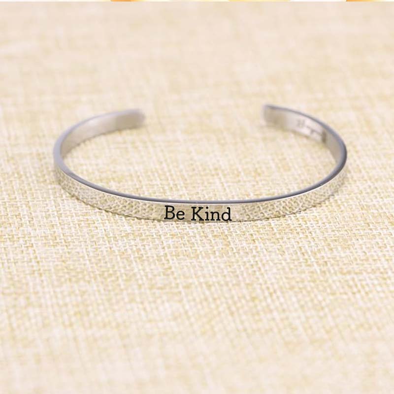 Be Kind...Of A Bi♥ch Mantra Bracelet-Jolura