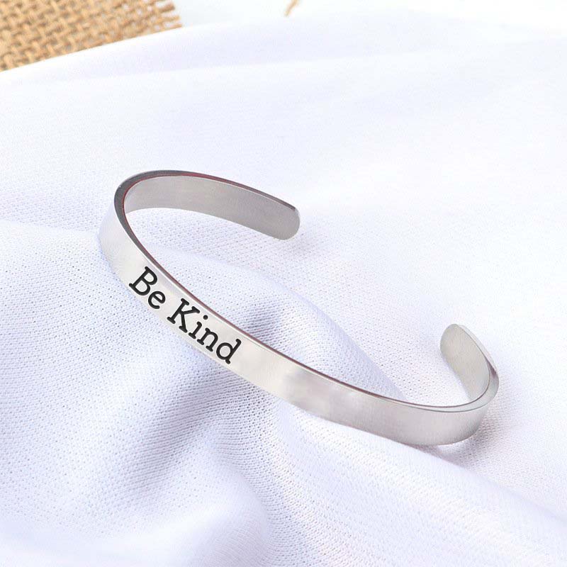 Be Kind...Of A Bi♥ch Mantra Bracelet-Jolura