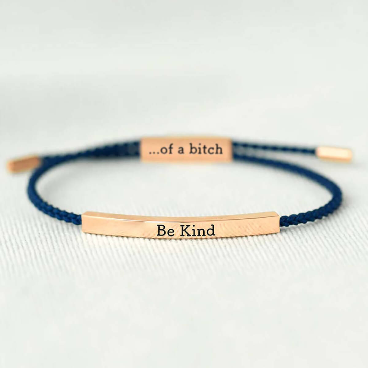 Be Kind...Of A Bi♥ch Tube Bracelet