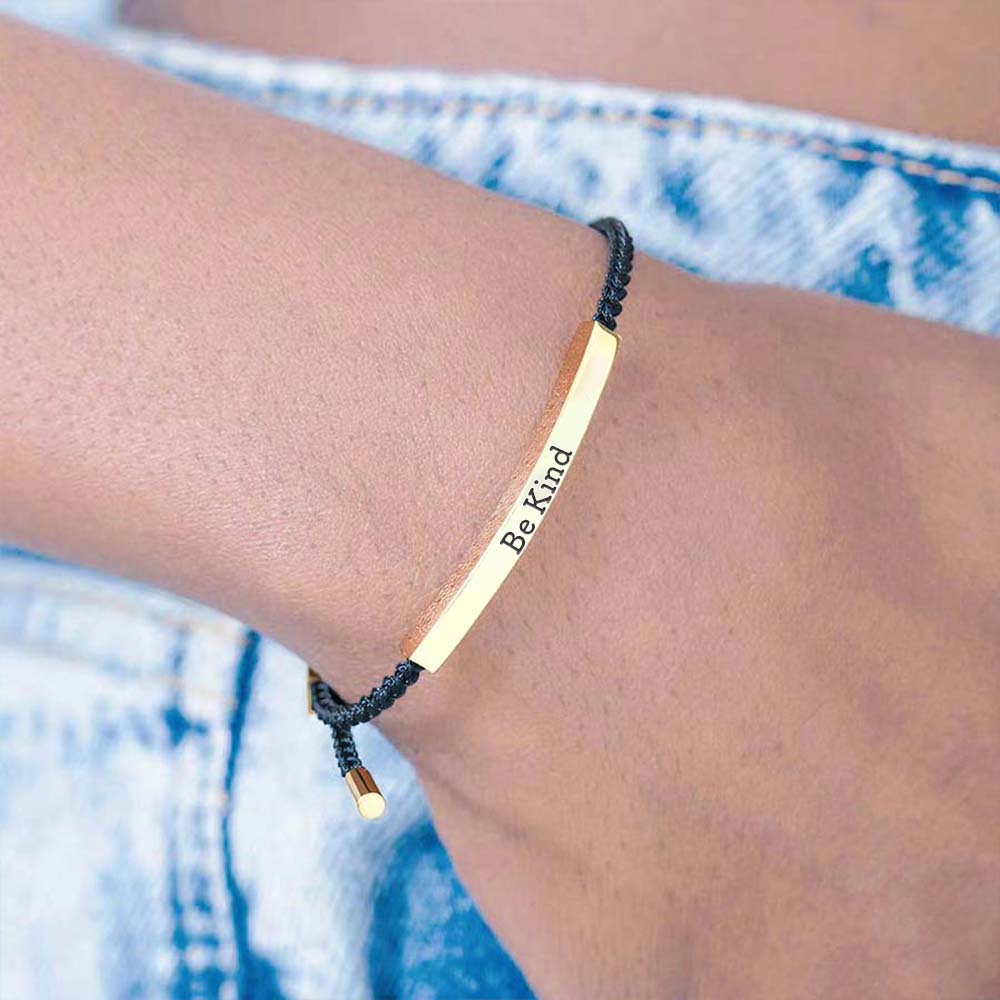 Be Kind...Of A Bi♥ch Tube Bracelet-Jolura