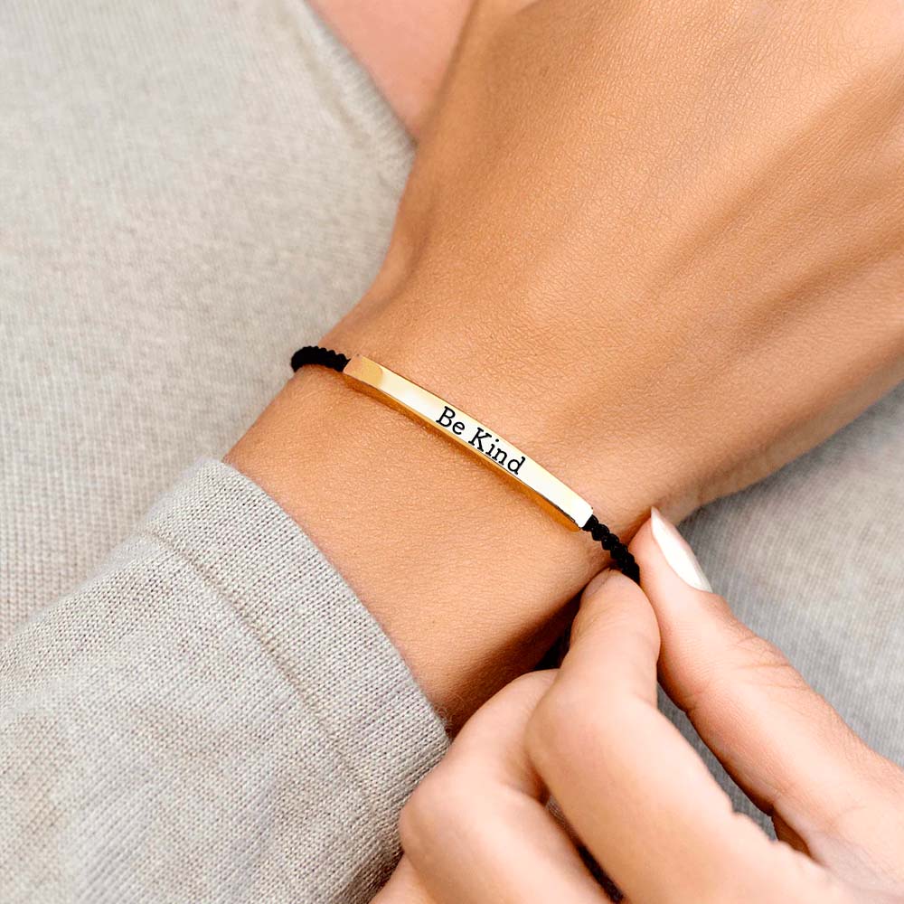 Be Kind...Of A Bi♥ch Tube Bracelet-Jolura