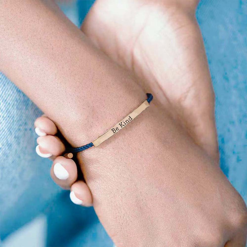 Be Kind...Of A Bi♥ch Tube Bracelet-Jolura
