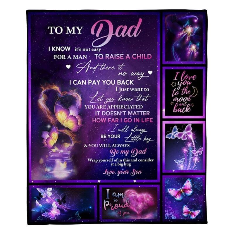 To My Dad - From Son - A315 - Premium Blanket-Jolura