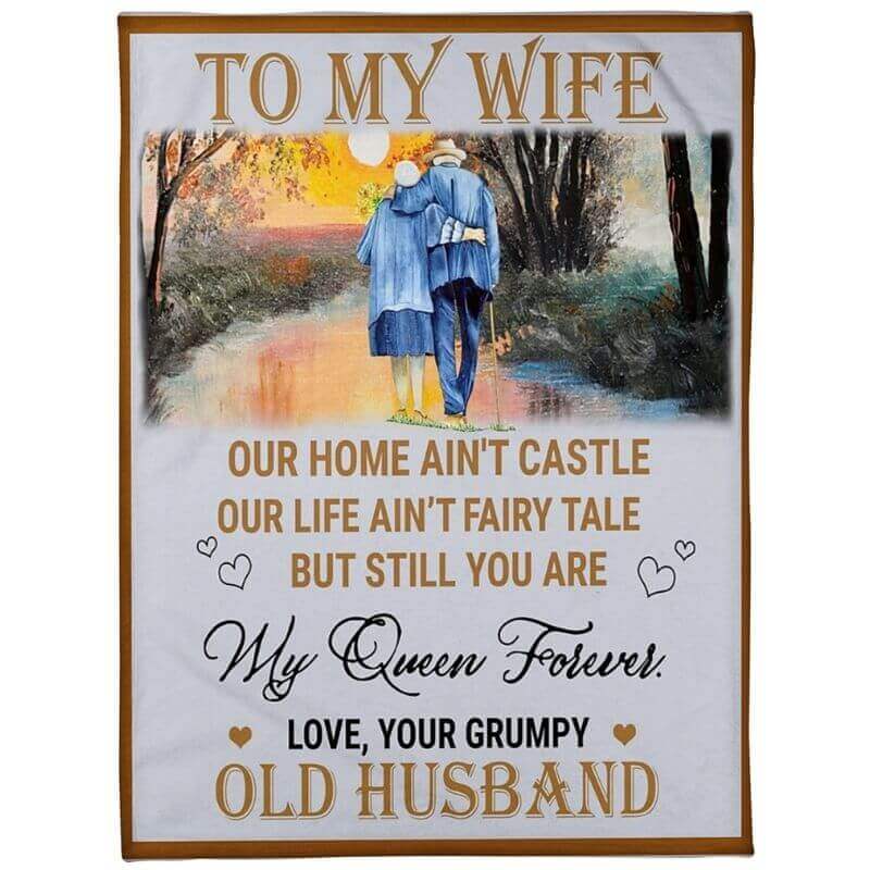 To My Wife - From Husband - A357 - Premium Blanket-Jolura