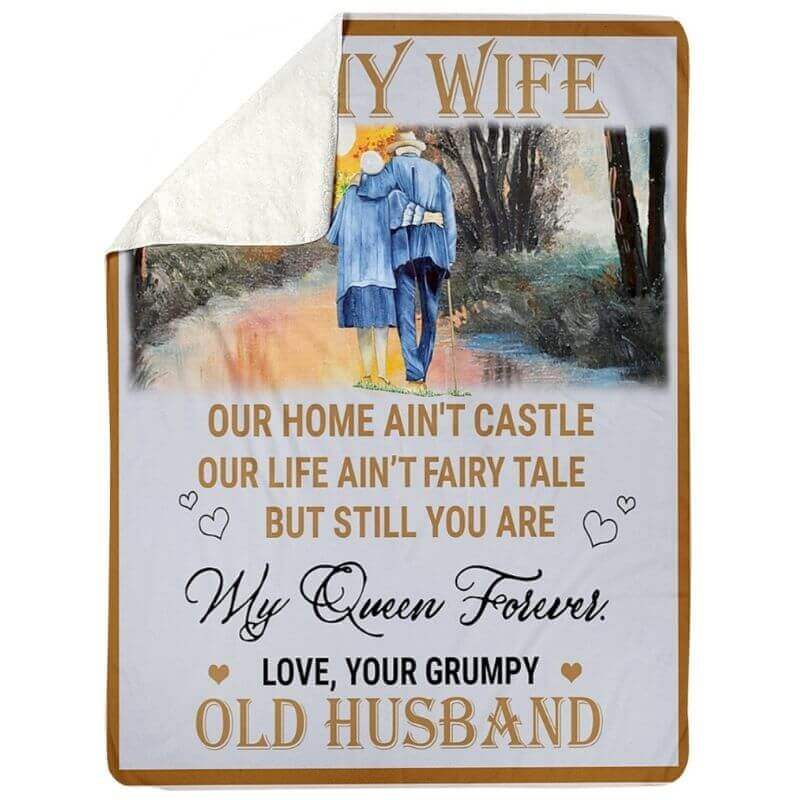 To My Wife - From Husband - A357 - Premium Blanket-Jolura