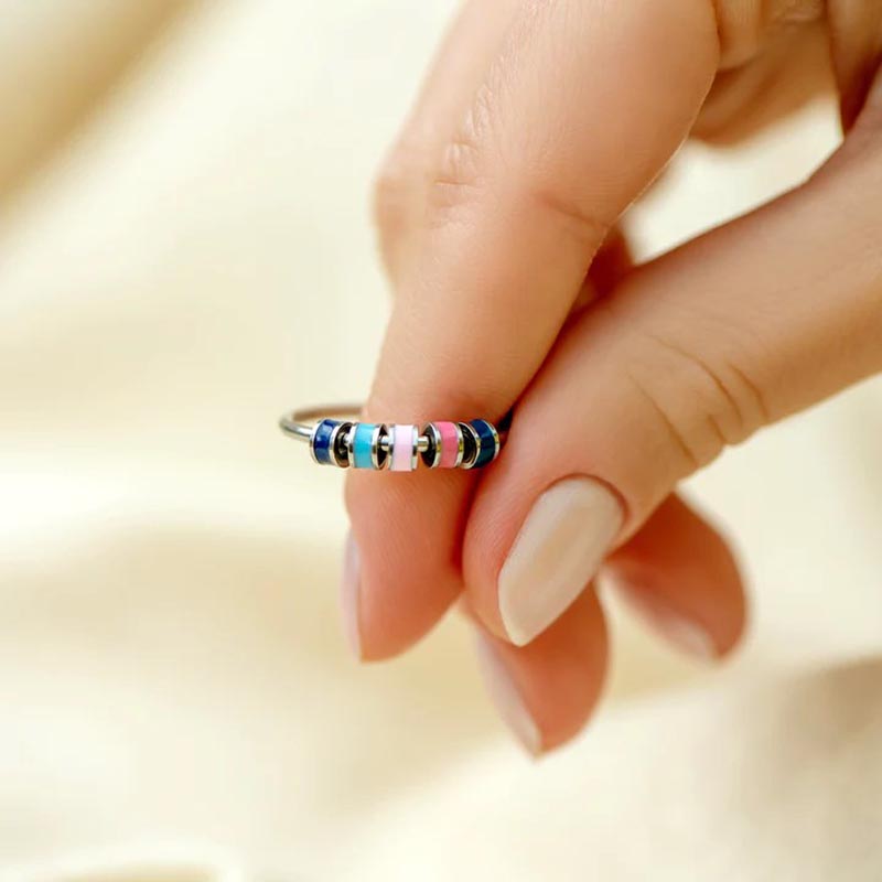To My Daughter - Beaded Fidget Ring-Jolura