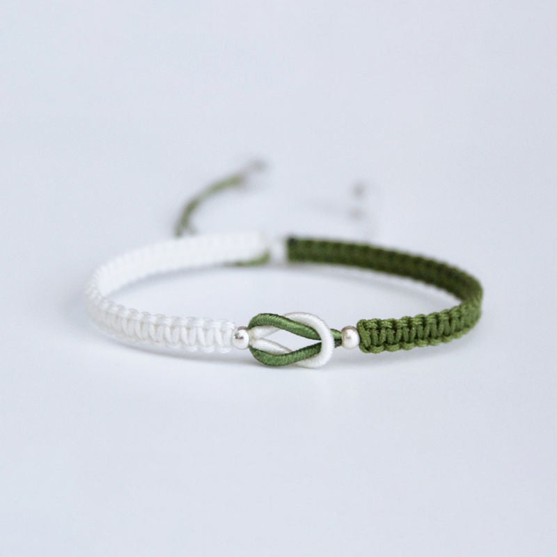 To My Granddaughter - Handmade Braided Bracelet❤-Jolura