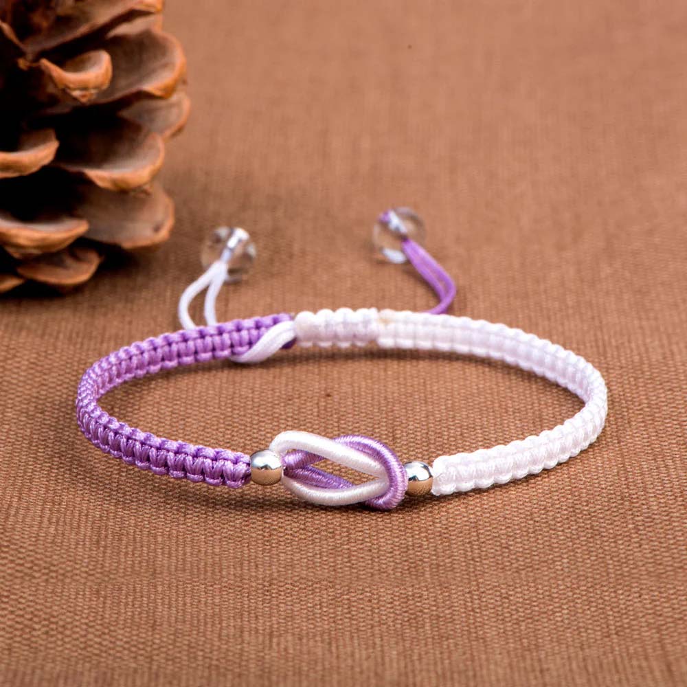 To My Granddaughter - Handmade Braided Bracelet❤-Jolura