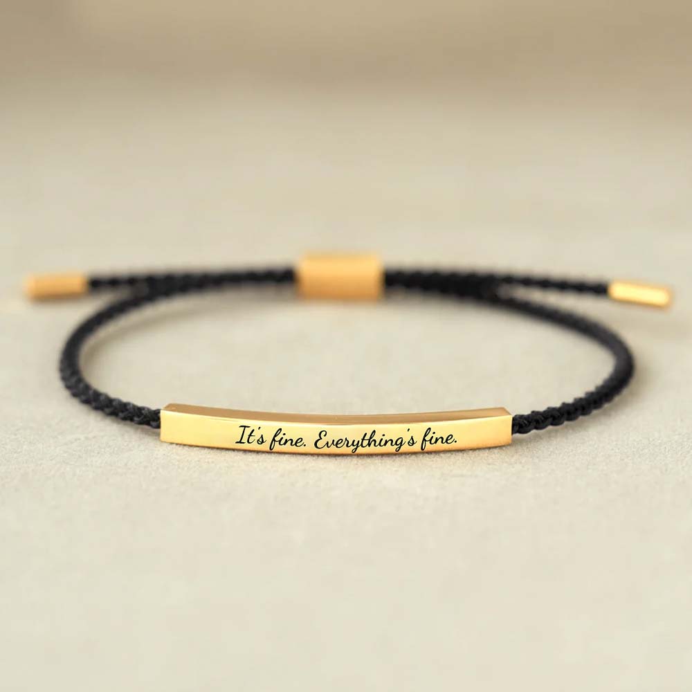 It's Fine Everything's Fine Tube Bracelets-Jolura