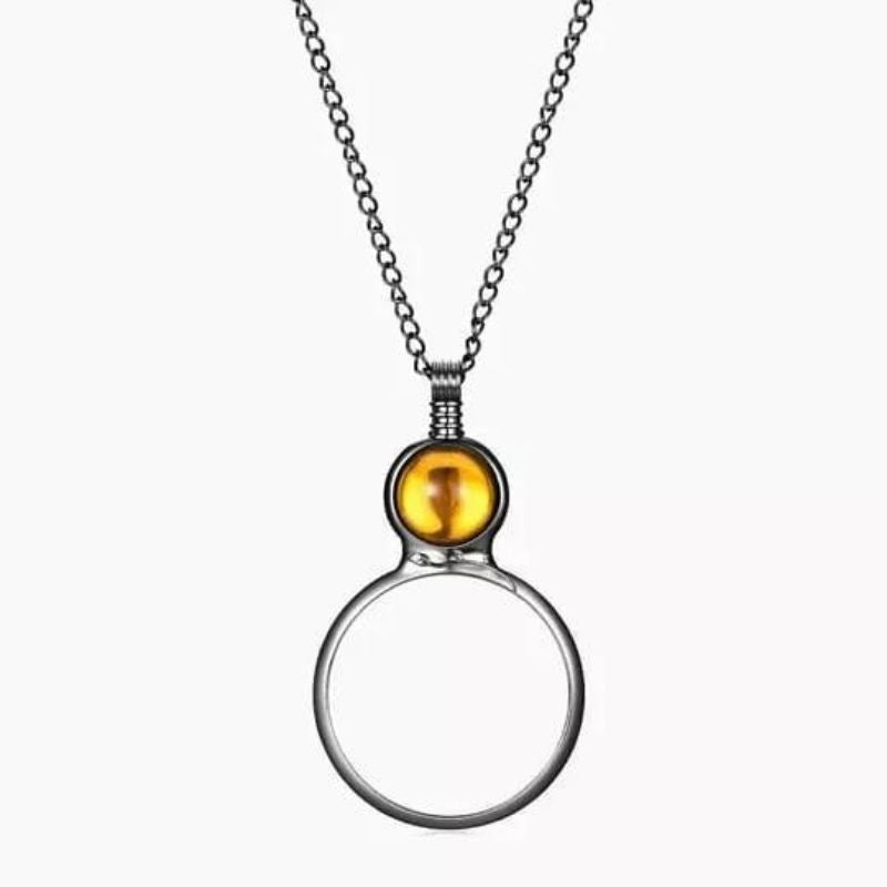 To My Mom - Magnifying Glass Pendant Necklace-Jolura