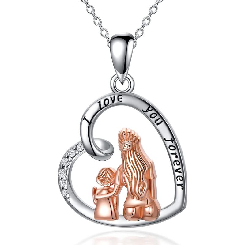 Mother Daughter Necklace-Jolura