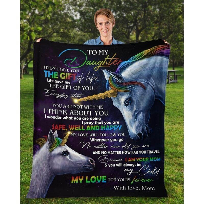 To My Daughter - From Mom - A318 - Premium Blanket-Jolura