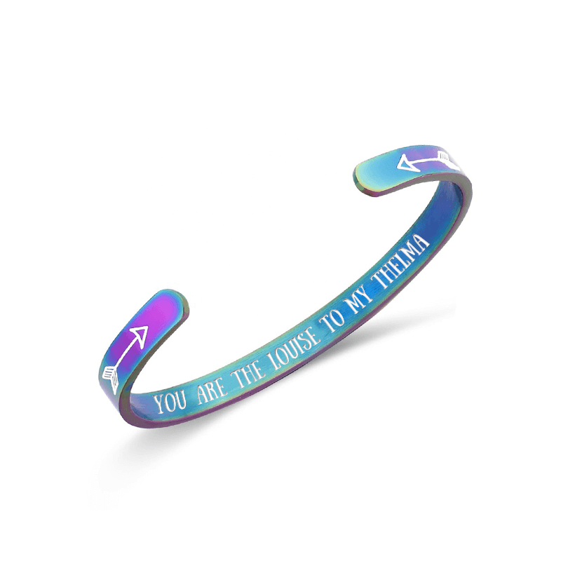 "You Are The Louise To My Thelma" & "You Are The Thelma To My Louise" Bracelet-Jolura